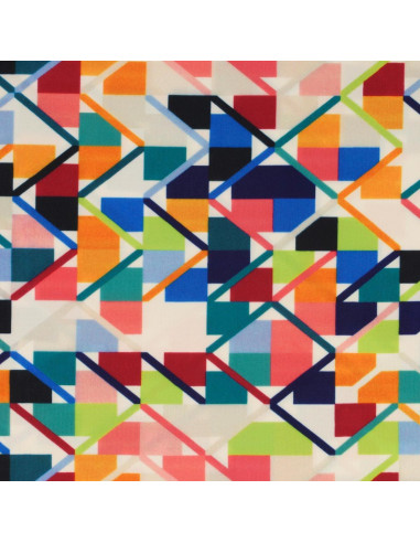 Printed jersey fabric - Abstract