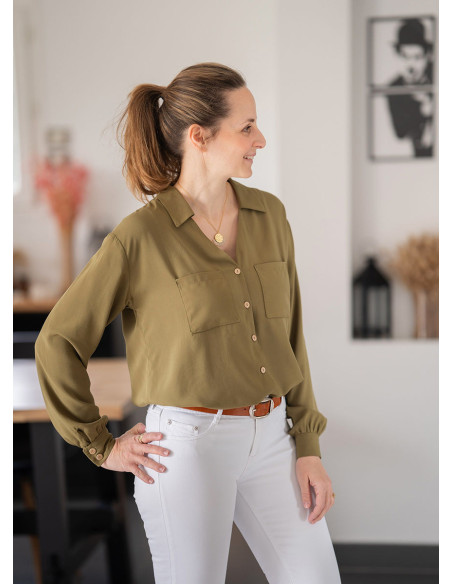 Hopp Blouse Pattern - Anna Rose Patterns