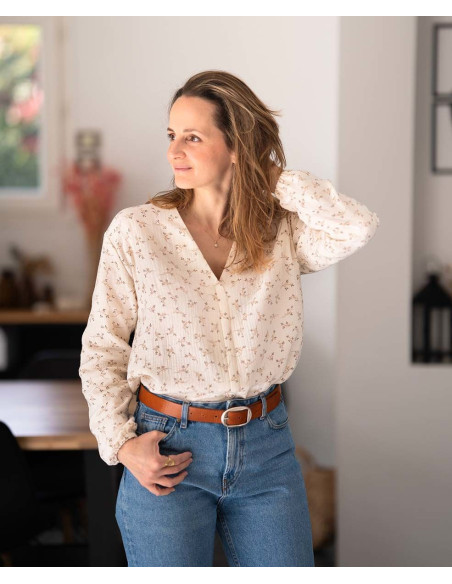 Hopp Blouse Pattern - Anna Rose Patterns