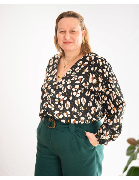 Hopp Blouse Pattern - Anna Rose Patterns