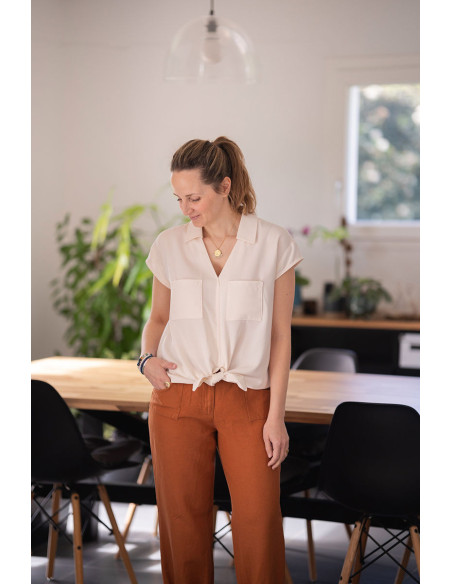 Hopp Blouse Pattern - Anna Rose Patterns
