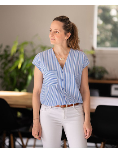 Hopp Blouse Pattern - Anna Rose Patterns