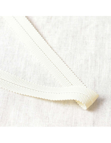 Pre-folded braid - Ecru