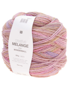 Creative Melange Aran Wonderball Rico Design Wool