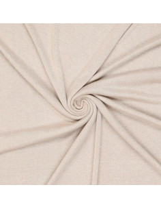Lurex knit fabric - Natural