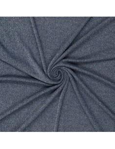 Lurex knit fabric - Blue