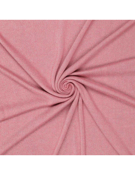 Lurex knit fabric - Pink