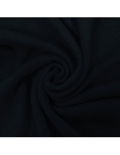 Angora knit fabric - Black