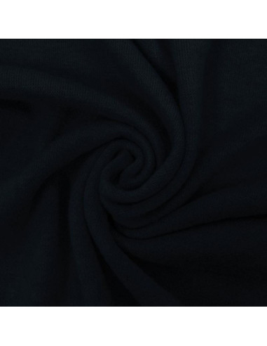 Angora knit fabric - Black
