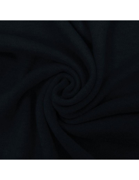 Angora knit fabric - Black