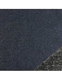 Fleece jegging fabric - Denim blue