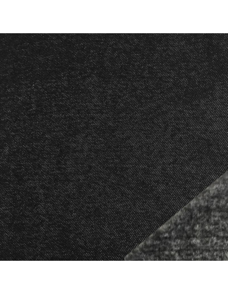 Fleece jegging fabric - Black
