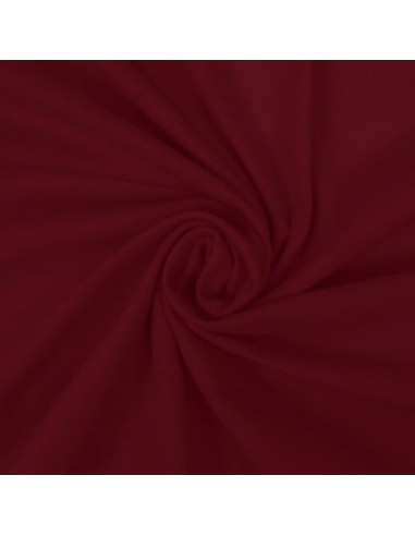 100% cotton jersey fabric - Dark red