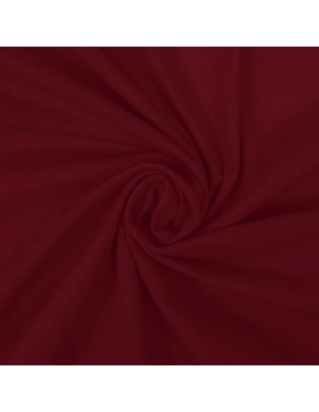 100% cotton jersey fabric - Dark red