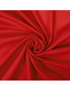100% cotton jersey fabric - Red