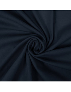 100% cotton jersey fabric - Dark blue