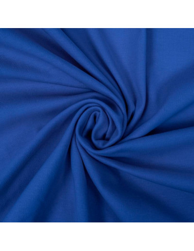 100% cotton jersey fabric - Royal blue