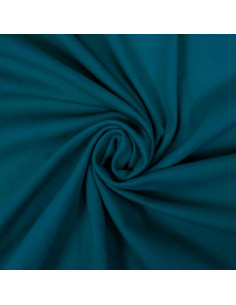 100% cotton jersey fabric - Petrol blue