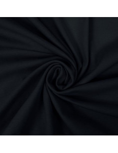 100% cotton jersey fabric - Black