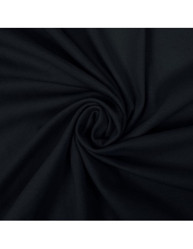 100% cotton jersey fabric - Black