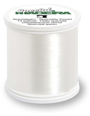 Invisible elastic knitting thread