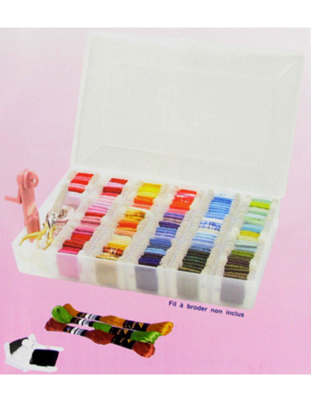 Embroidery thread storage box - L