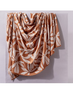 Viscose fabric Kaola Pecan Pie - Atelier Brunette