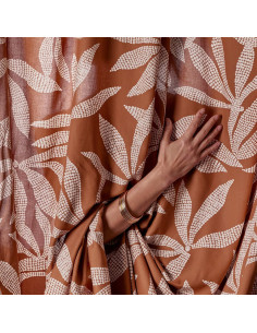 Viscose fabric Kaola Pecan Pie - Atelier Brunette 2