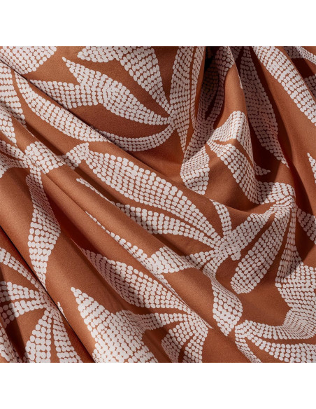 Viscose fabric Kaola Pecan Pie - Atelier Brunette