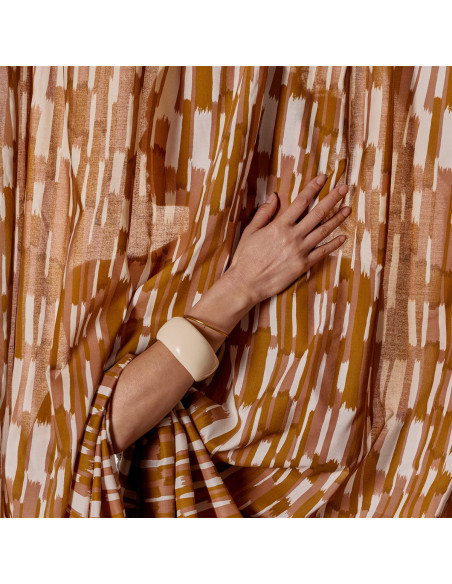 Modal Fabric Imany Pecan Pie - Atelier Brunette
