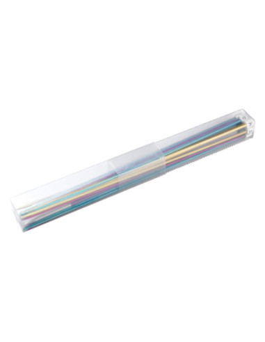 Telescopic knitting needle storage