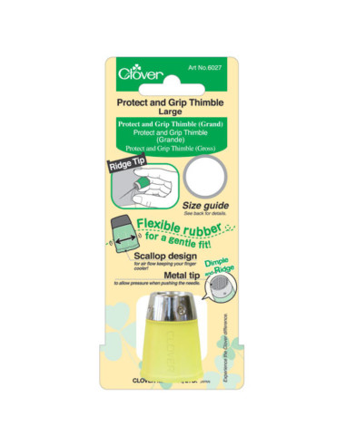 Clover Gripping Protection Thimble - Large Size