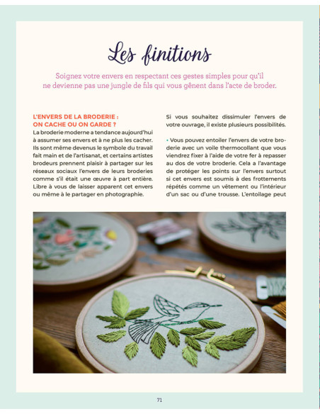 Book the embroidery guide