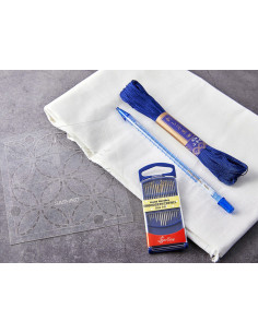 Sashiko apron kit 2