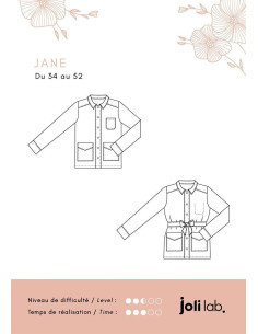 Jane Jacket Pattern - Joli Lab 2