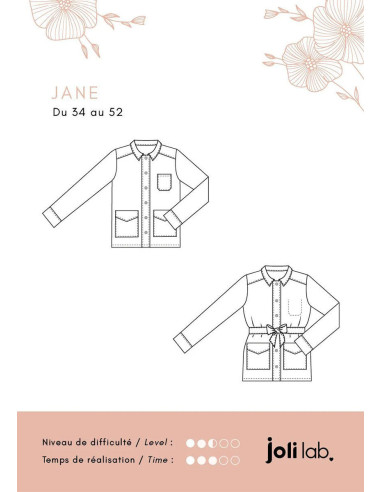 Jane Jacket Pattern - Joli Lab