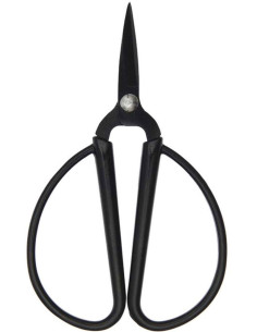 Rico Design large black ring embroidery scissors 9 cm
