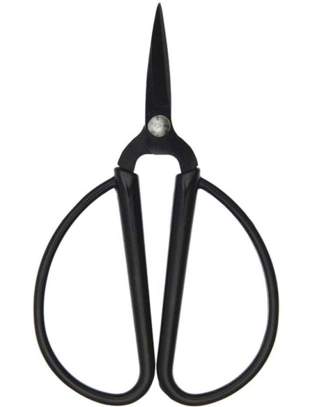 Rico Design large black ring embroidery scissors 9 cm
