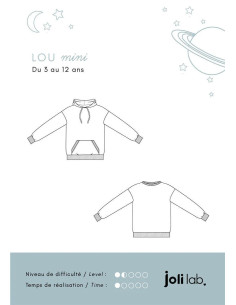 Lou Mini Sweater Pattern - Joli Lab 2