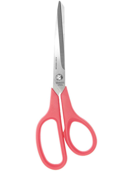 Fluorescent pink universal scissors Rico Design 23 cm