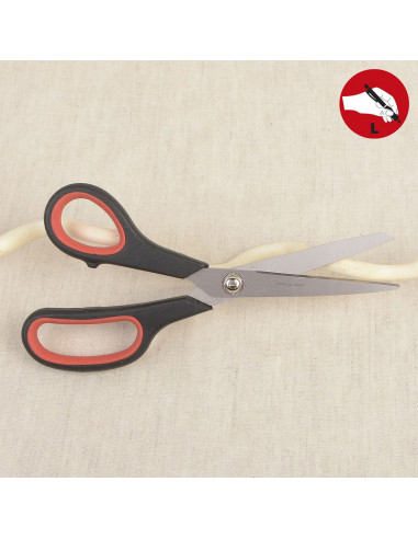 Left-handed titanium universal scissors 21 cm