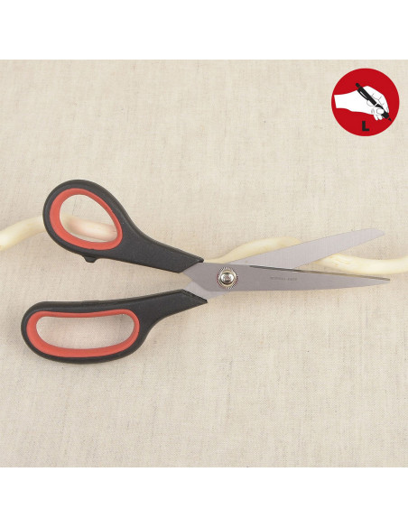 Left-handed titanium universal scissors 21 cm