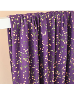Viscose jersey fabric - Valo Violet