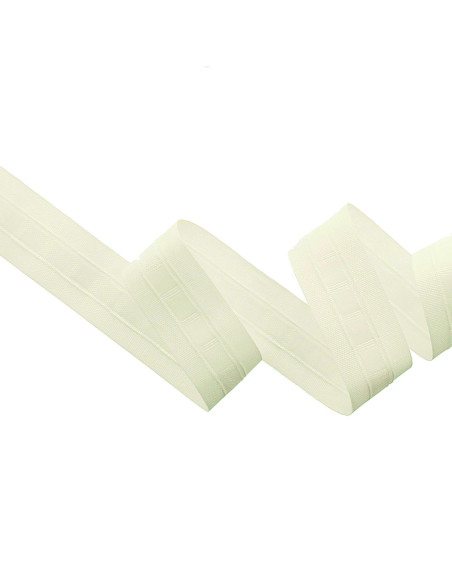Automatic pleat tape - Sand 35 mm