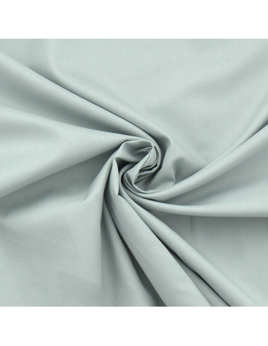 Silver gray cotton voile fabric