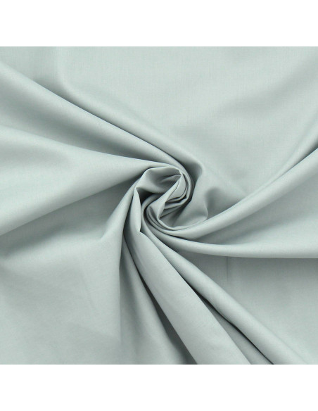 Silver gray cotton voile fabric