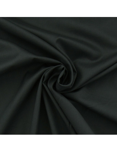 Voile cotton fabric - Anthracite gray