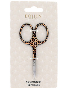 Leopard Embroidery Scissors Bohin 9 cm 2