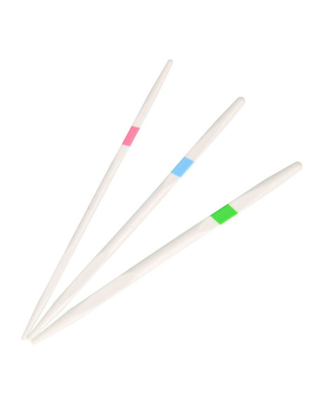Set of 3 cable needles with color codes Tulip