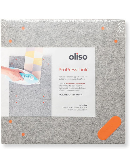 Pro Press Link Oliso 35 cm x 35 cm expandable wool ironing mat